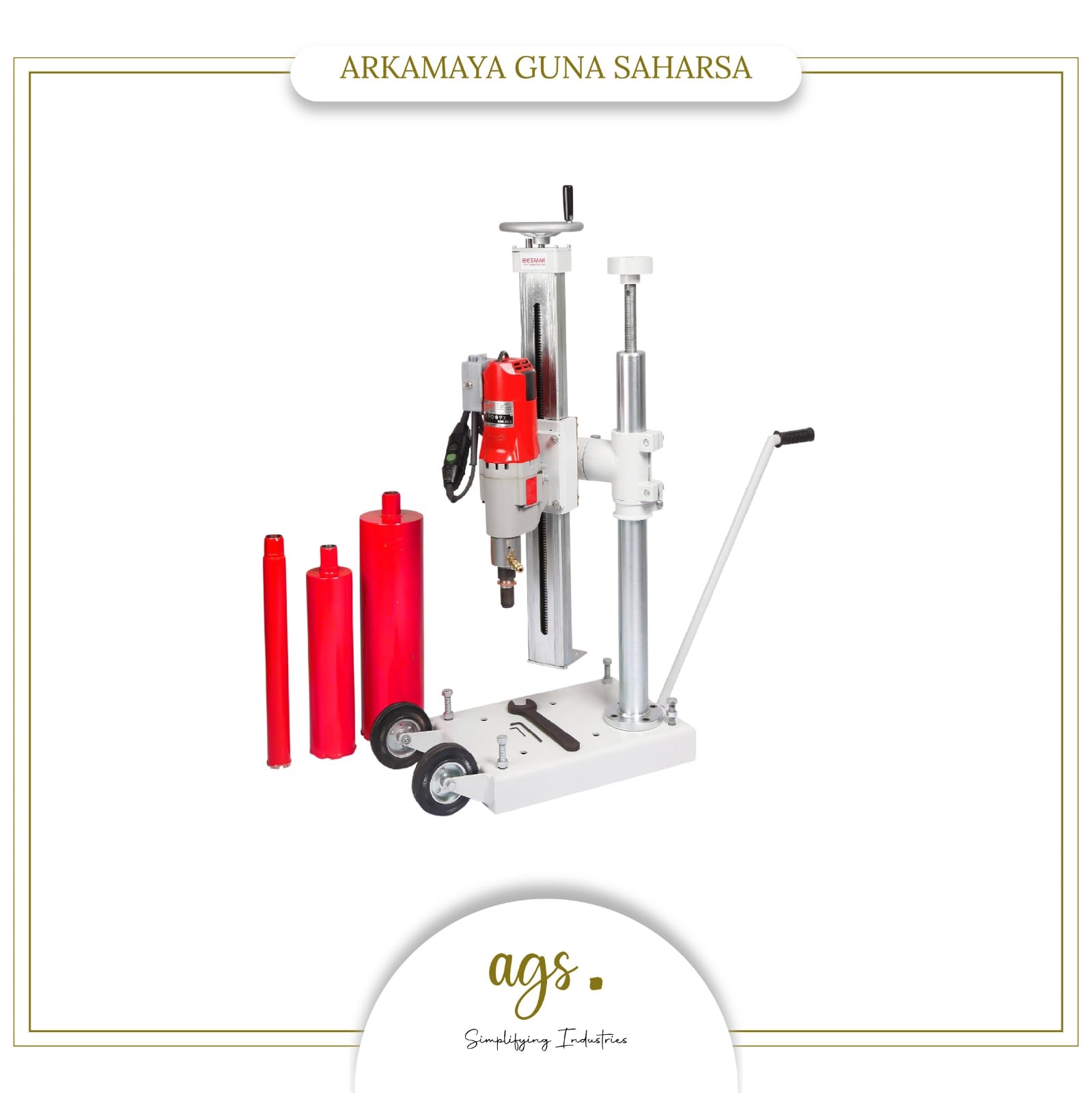 Besmak Electrical Core Drilling Machine 360 Tilting